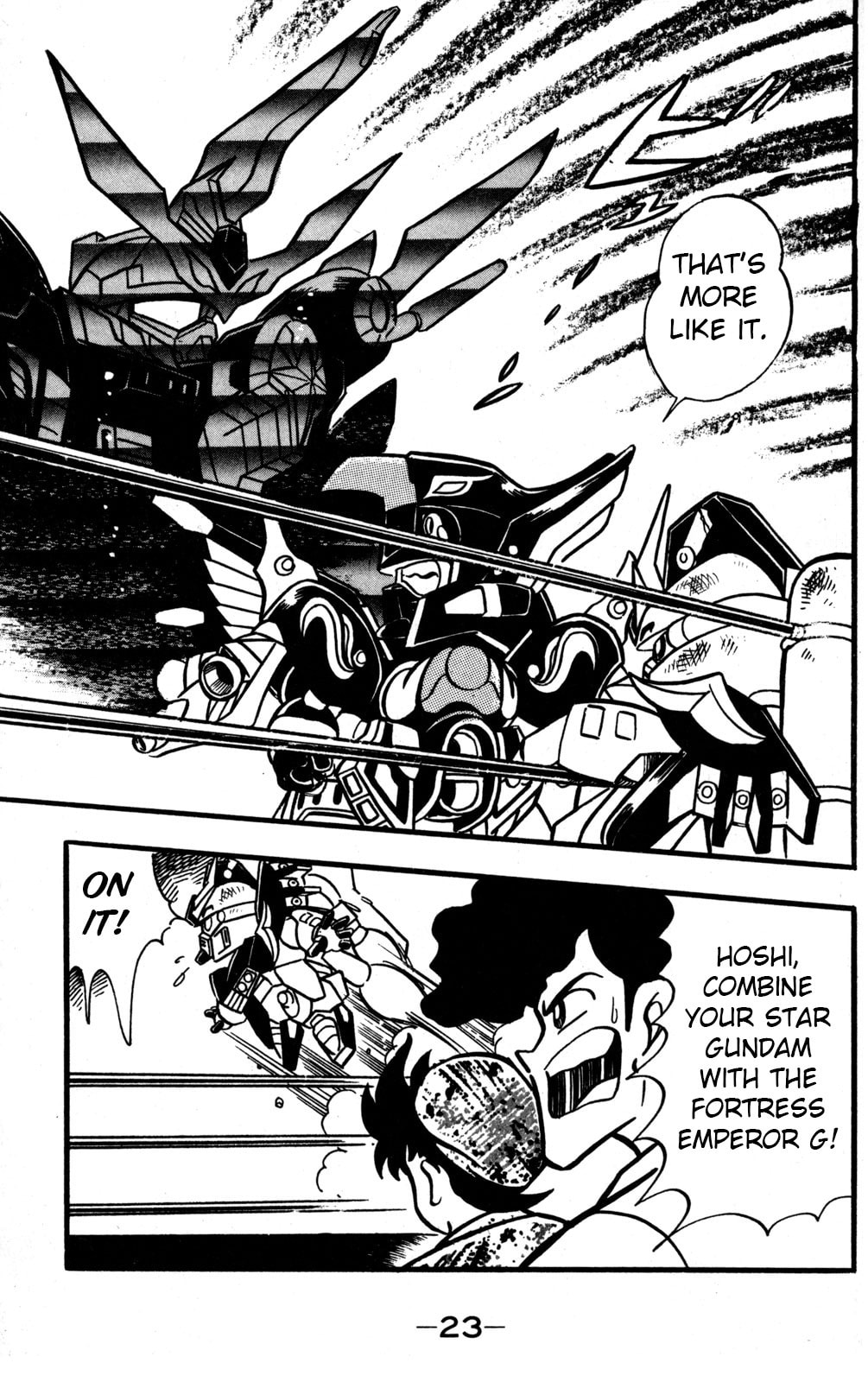 Read Hyper Senshi Gundam Boy chapter 45 image 21 on Lezhin