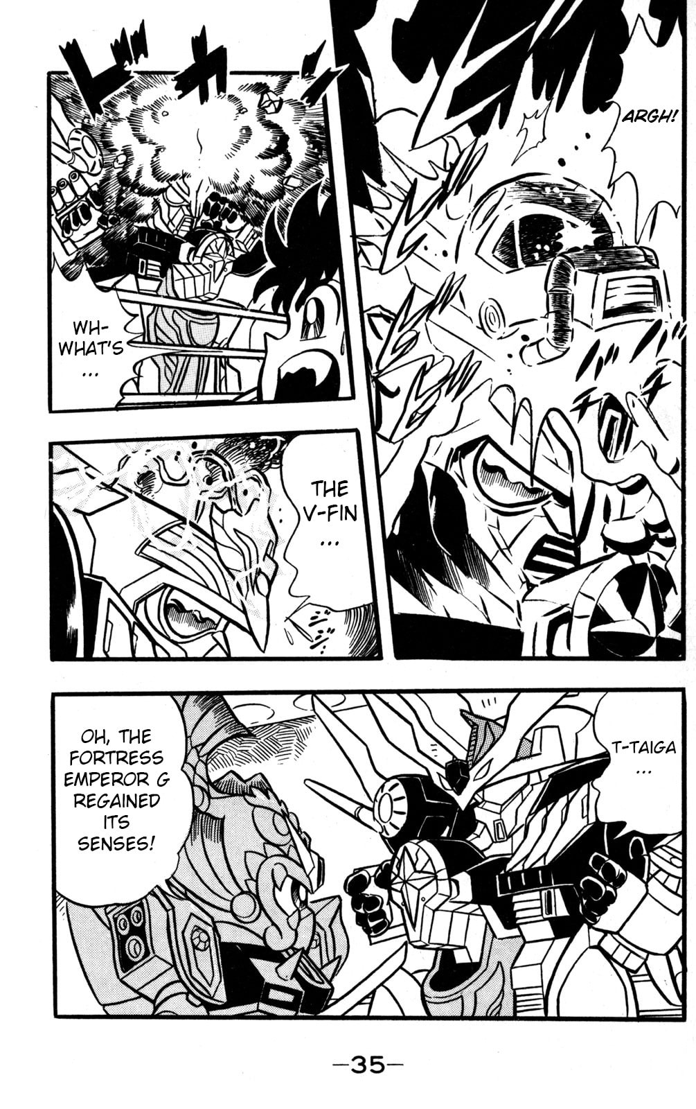 Read Hyper Senshi Gundam Boy chapter 45 image 33 on Lezhin