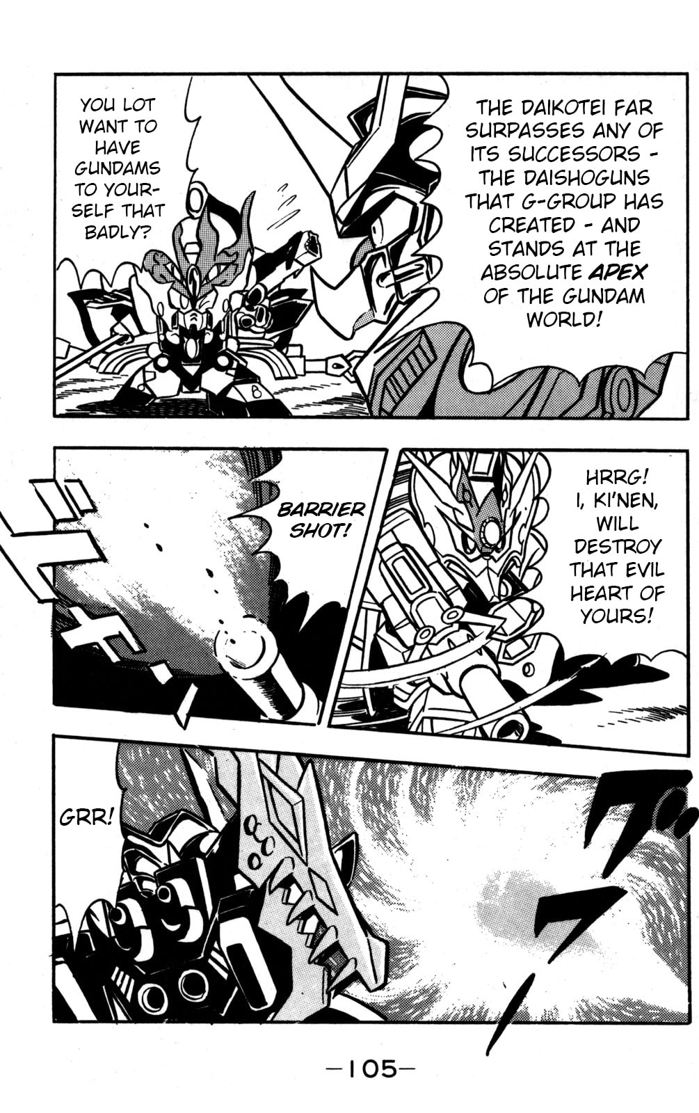Read Hyper Senshi Gundam Boy chapter 47 image 24 on Lezhin