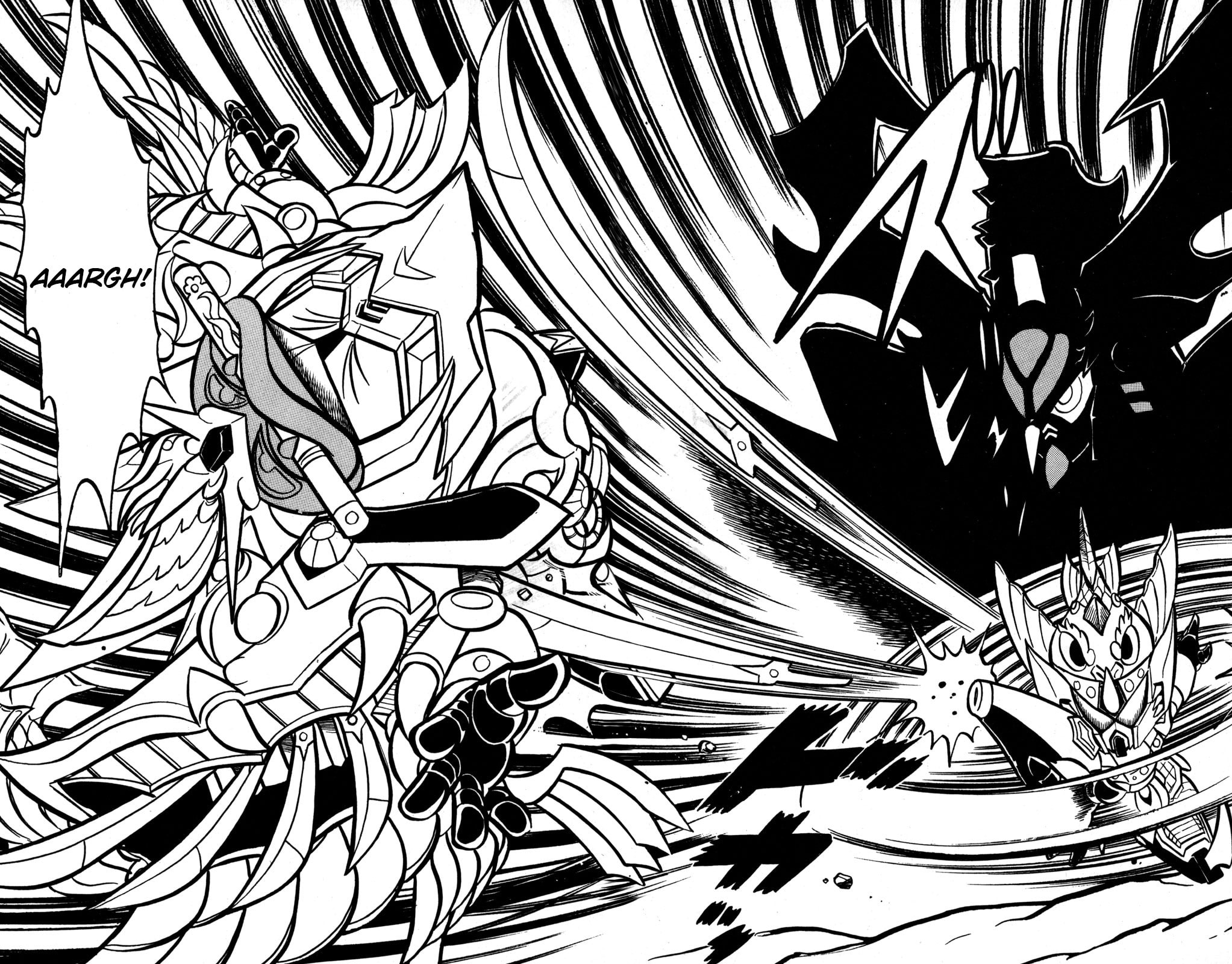 Read Hyper Senshi Gundam Boy chapter 49 image 20 on Lezhin