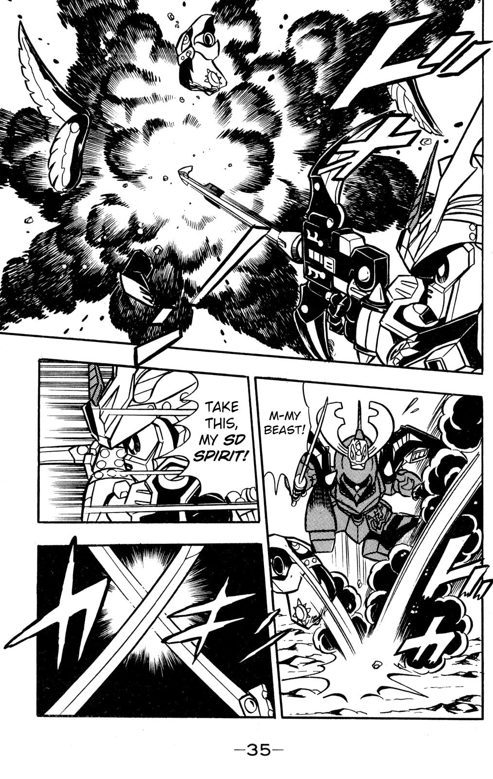 Read Hyper Senshi Gundam Boy chapter 50 image 34 on Lezhin