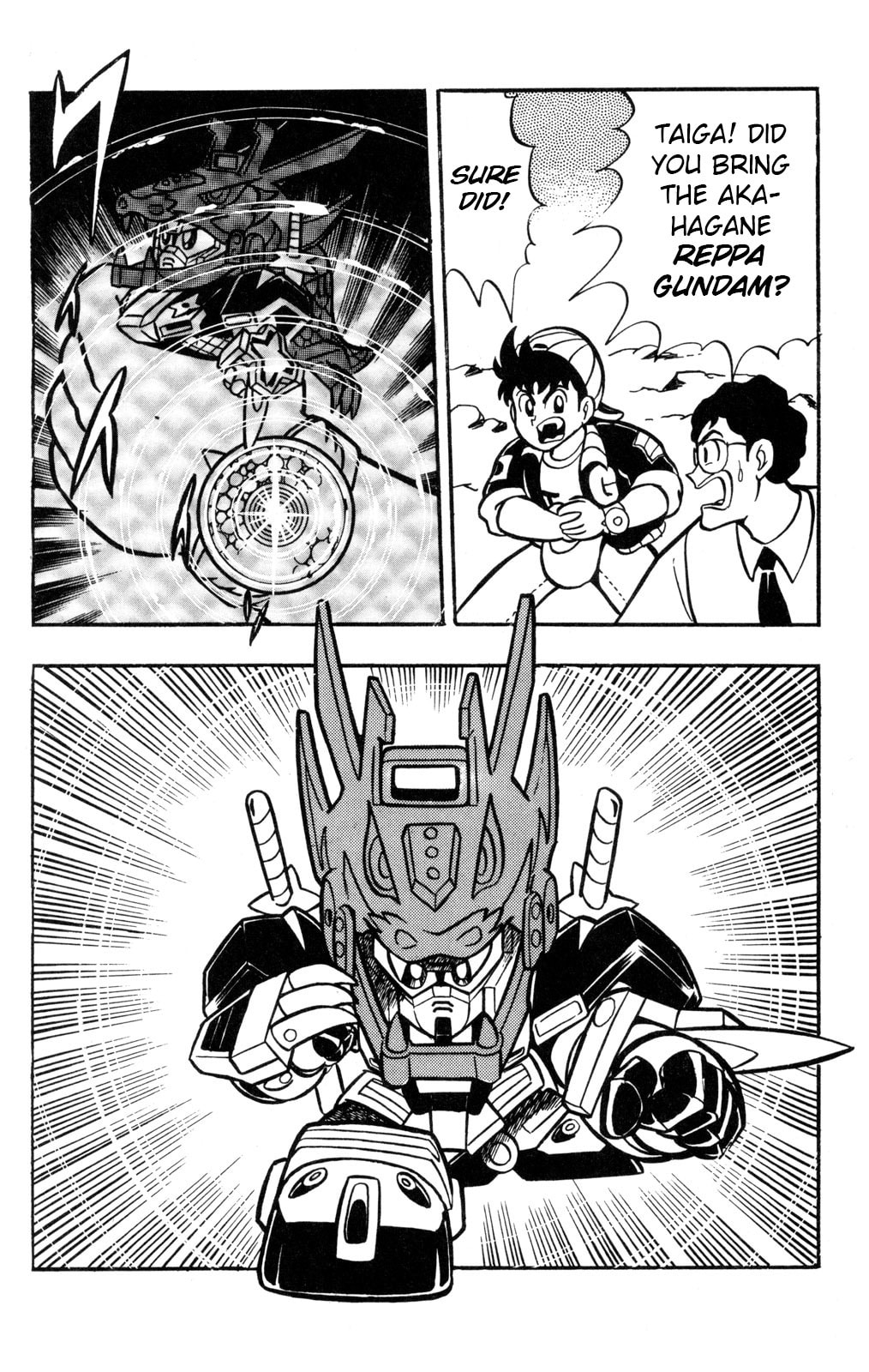 Read Hyper Senshi Gundam Boy chapter 55 image 10 on Lezhin
