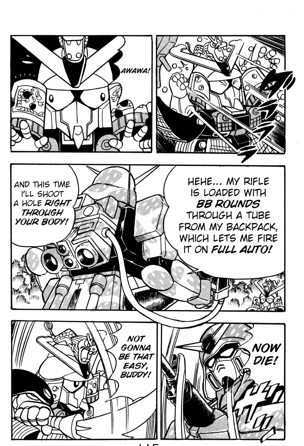 Read Hyper Senshi Gundam Boy chapter 8 image 42 on Lezhin
