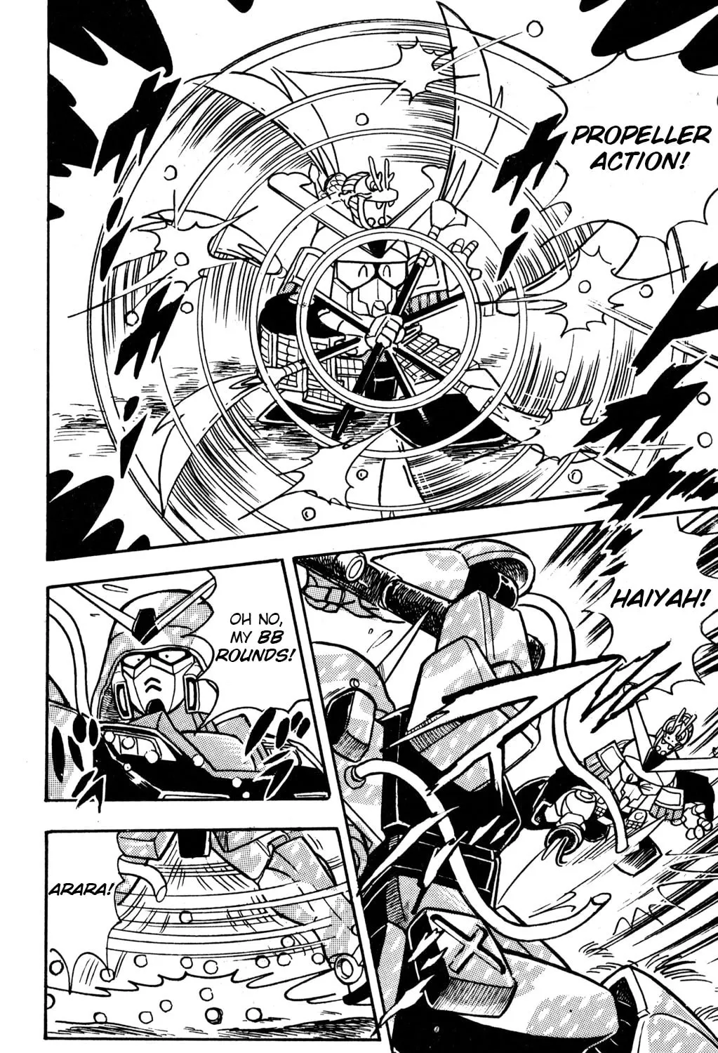 Read Hyper Senshi Gundam Boy chapter 8 image 44 on Lezhin