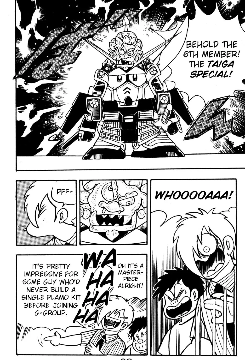 Read Hyper Senshi Gundam Boy chapter 8 image 8 on Lezhin