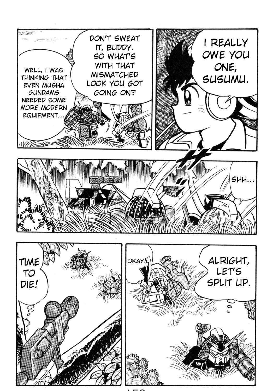 Read Hyper Senshi Gundam Boy chapter 9 image 34 on Lezhin
