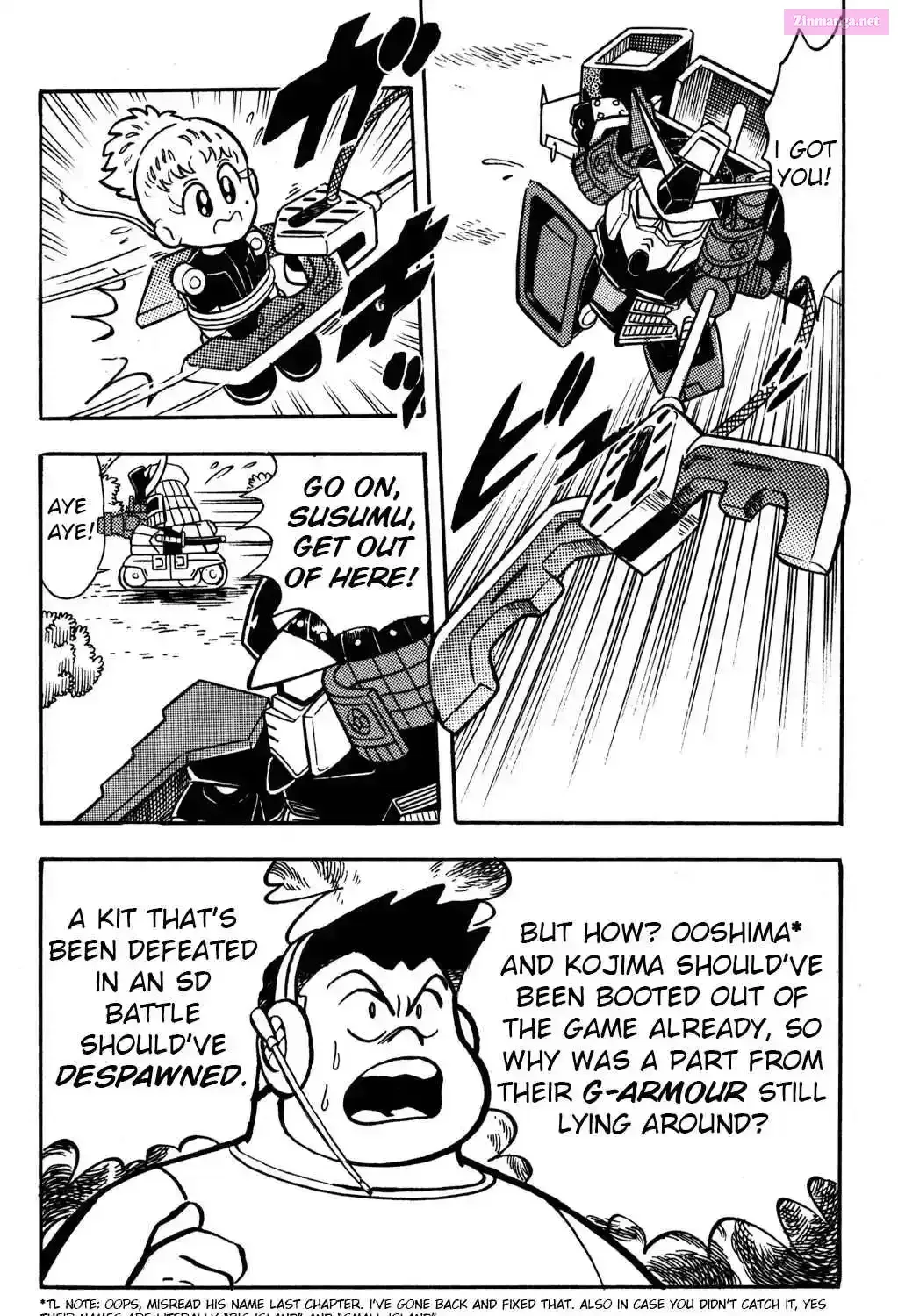 Read Hyper Warrior Gundam Boy chapter 10 image 22 on Lezhin