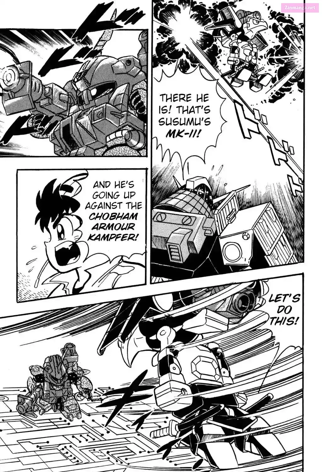 Read Hyper Warrior Gundam Boy chapter 12 image 13 on Lezhin