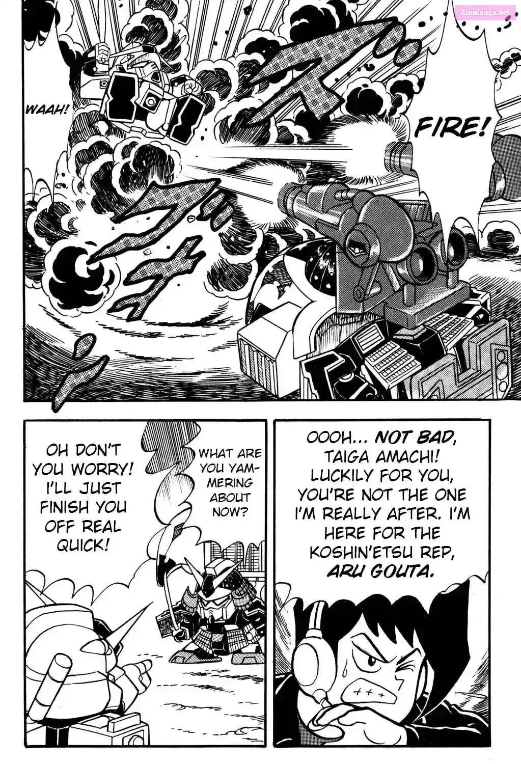 Read Hyper Warrior Gundam Boy chapter 13 image 54 on Lezhin