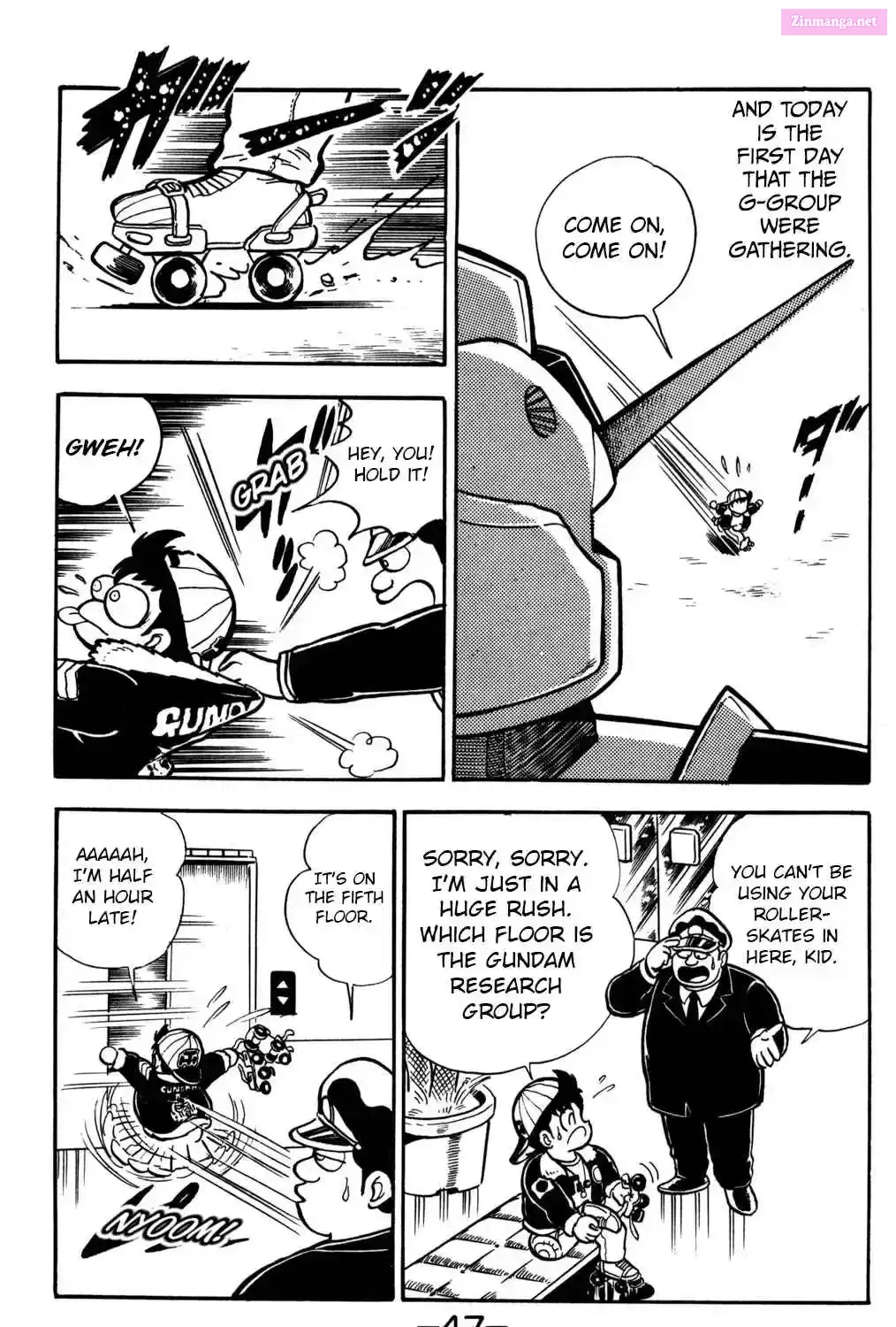 Read Hyper Warrior Gundam Boy chapter 2 image 7 on Lezhin