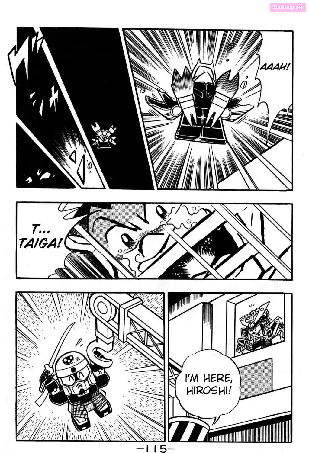 Read Hyper Warrior Gundam Boy chapter 22 image 56 on Lezhin