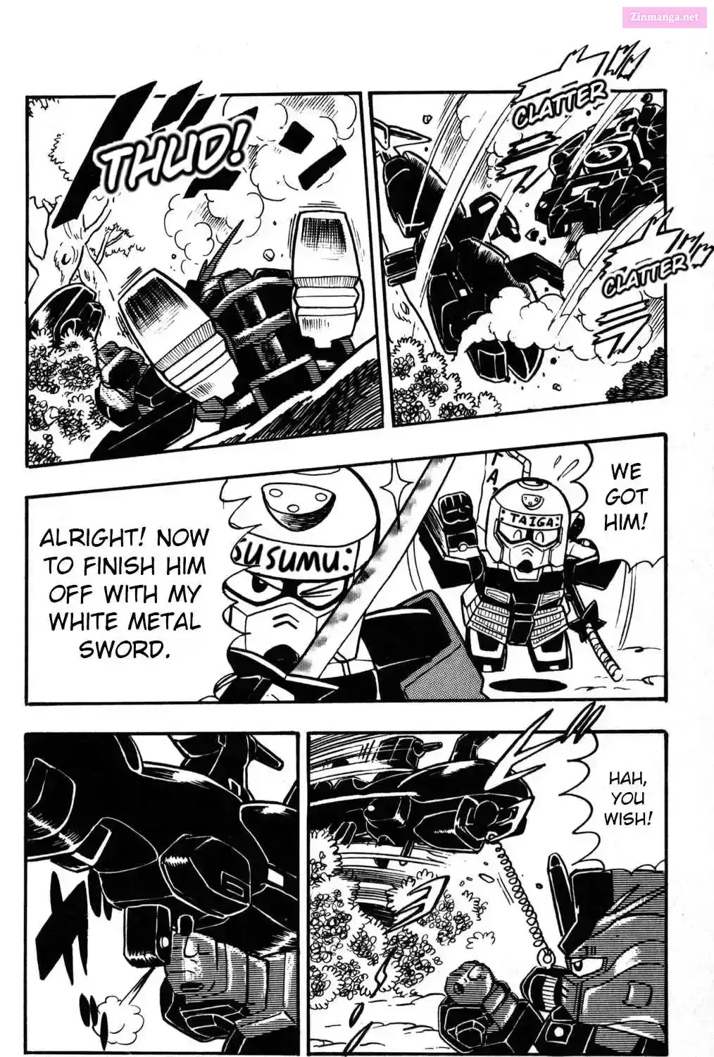 Read Hyper Warrior Gundam Boy chapter 3 image 58 on Lezhin