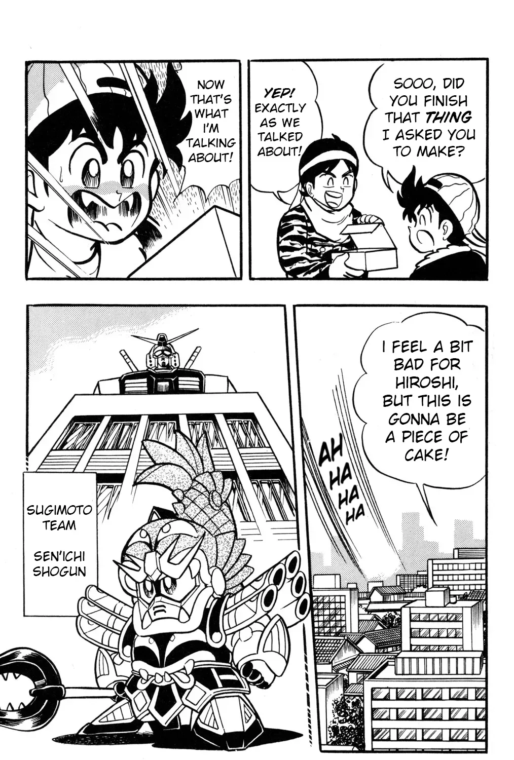 Read Hyper Warrior Gundam Boy chapter 39 image 4 on Lezhin