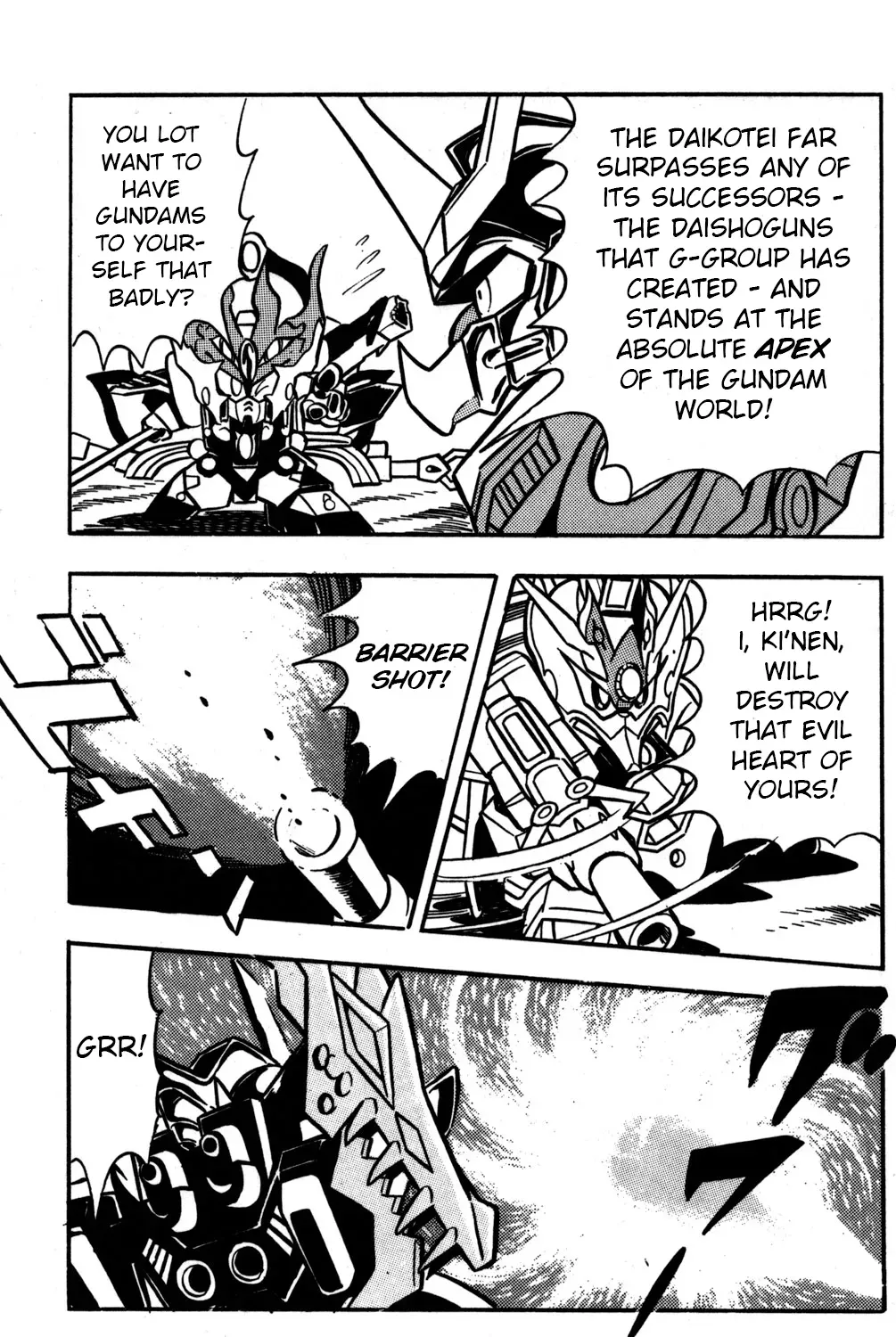 Read Hyper Warrior Gundam Boy chapter 47 image 48 on Lezhin