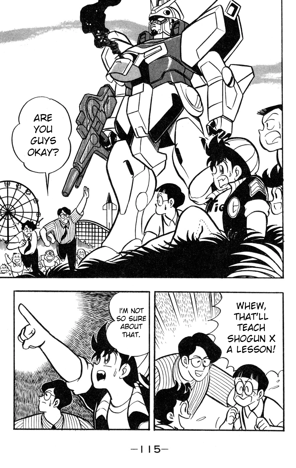 Read Hyper Warrior Gundam Boy chapter 57 image 32 on Lezhin
