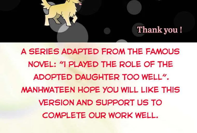 I Acted As the Adopted Daughter Too Well Chapter 19.5 page 45 - 