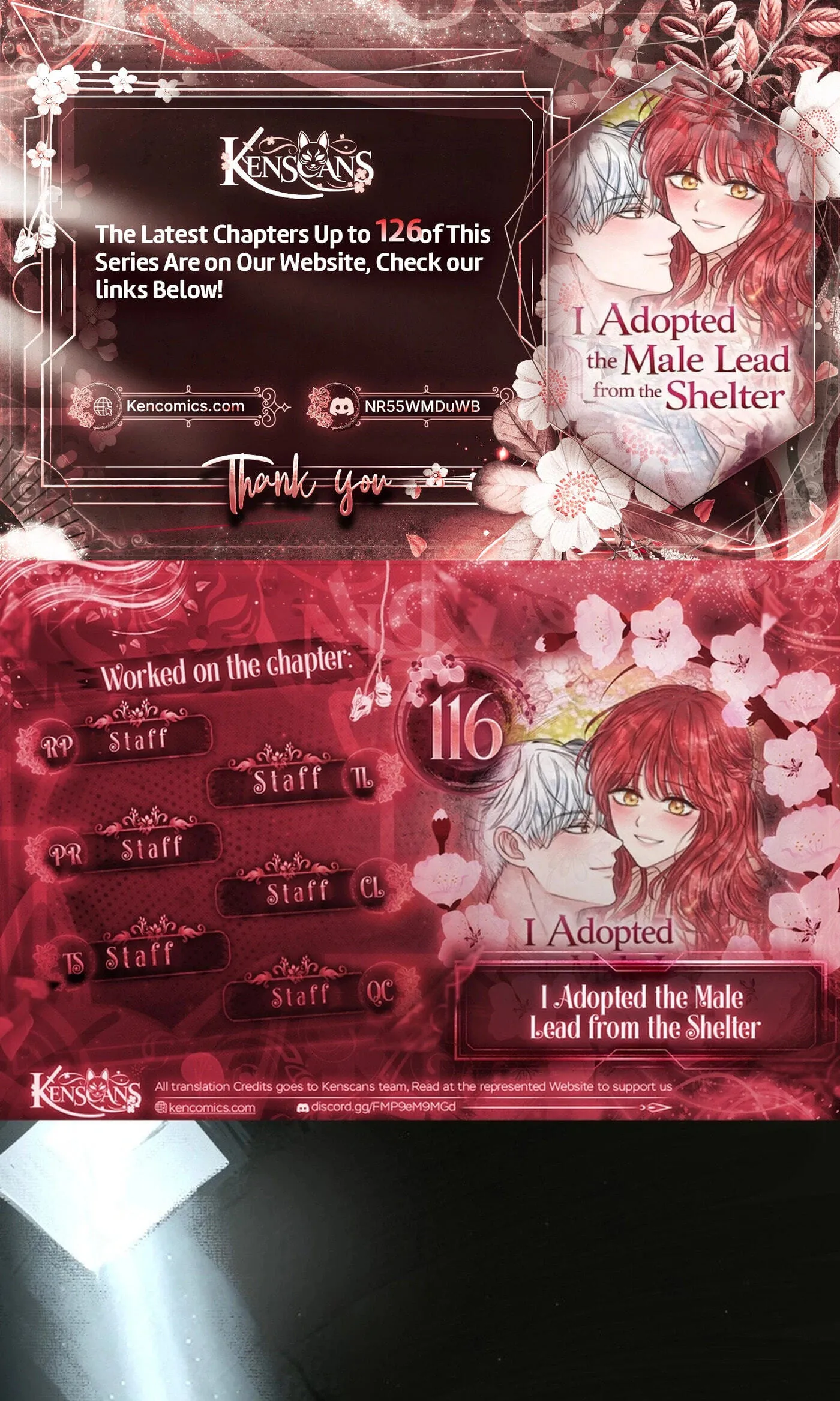 I Adopted the Male Lead from the Shelter Chapter 116 page 1 - 