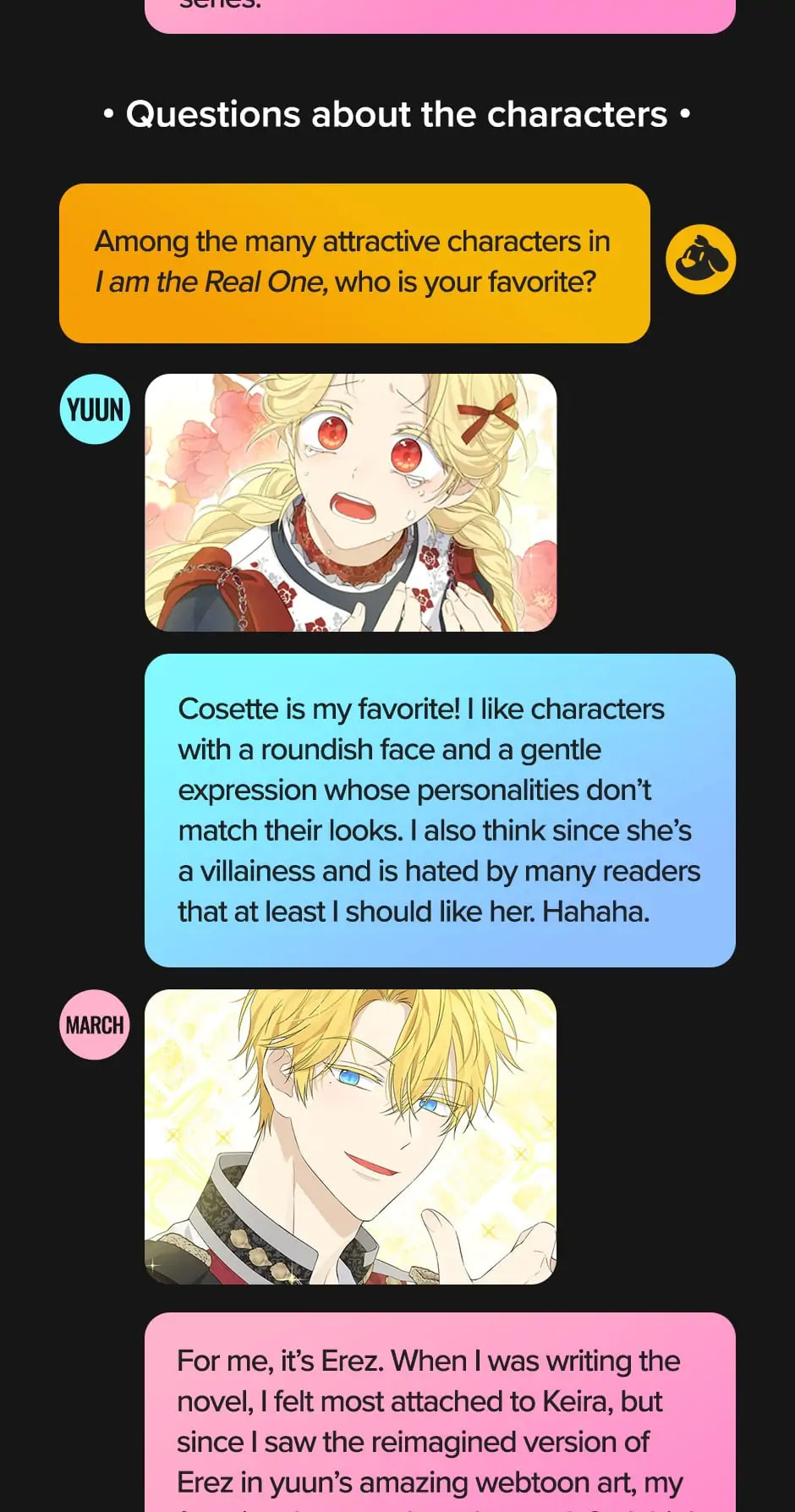 Read I Am the Real One chapter 80.1 image 1 on Lezhin