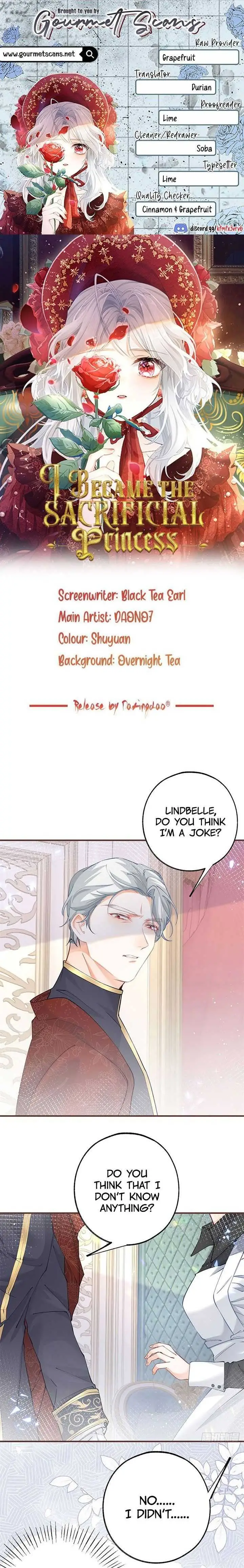 Read I Became the Sacrificial Princess chapter 39 image 0 on Lezhin