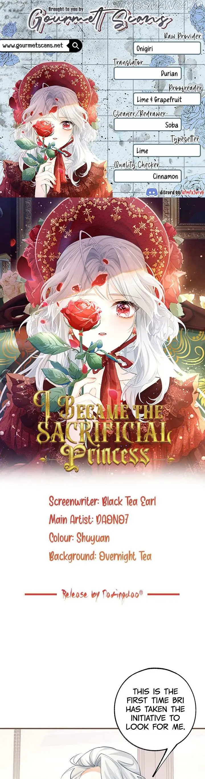 I Became the Sacrificial Princess Chapter 60 page 1 - 