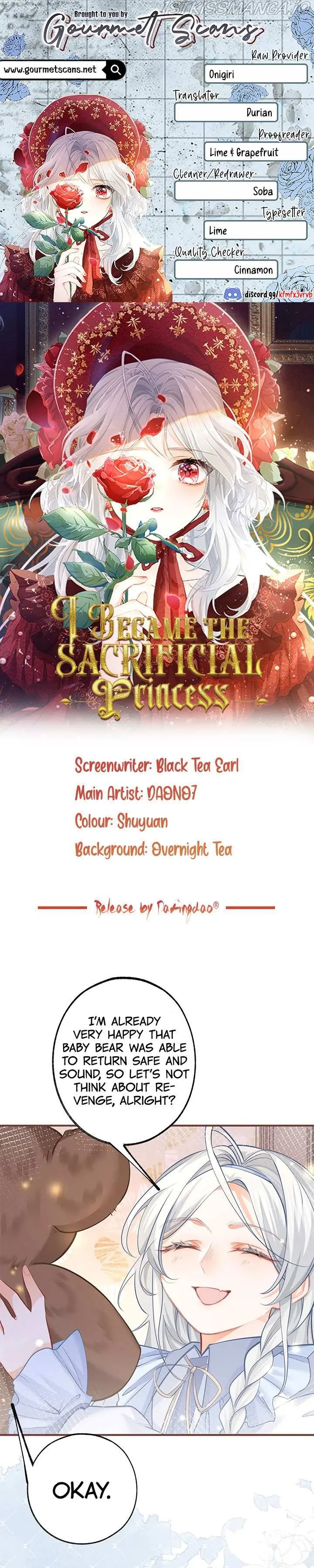 I Became the Sacrificial Princess Chapter 65 page 1 - 