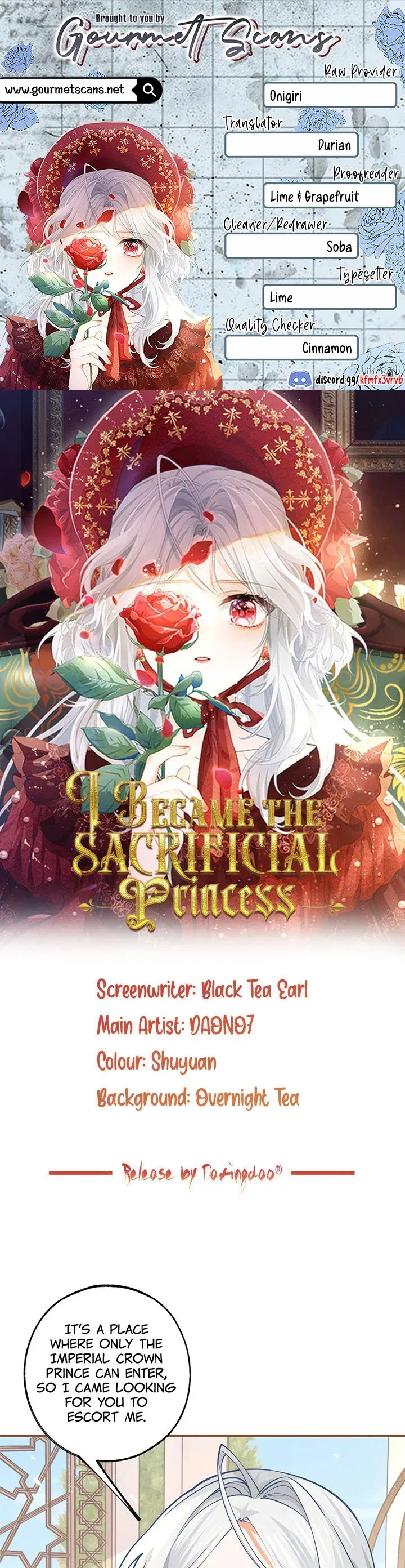 I Became the Sacrificial Princess Chapter 67 page 2 - 
