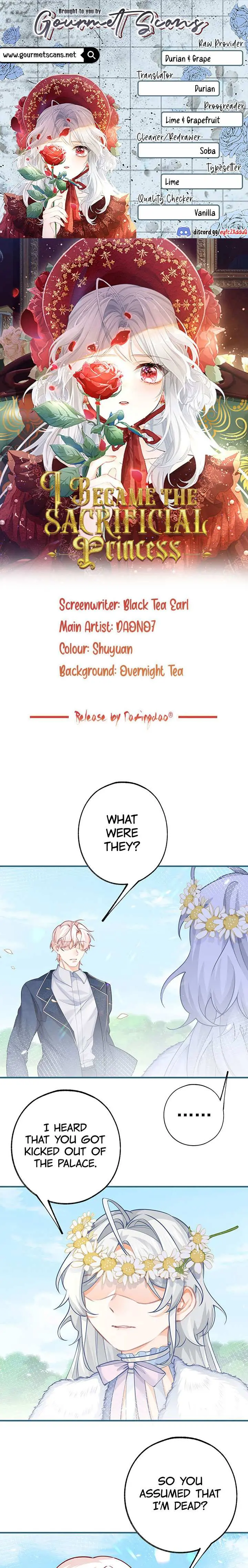 I Became the Sacrificial Princess Chapter 70 page 1 - 