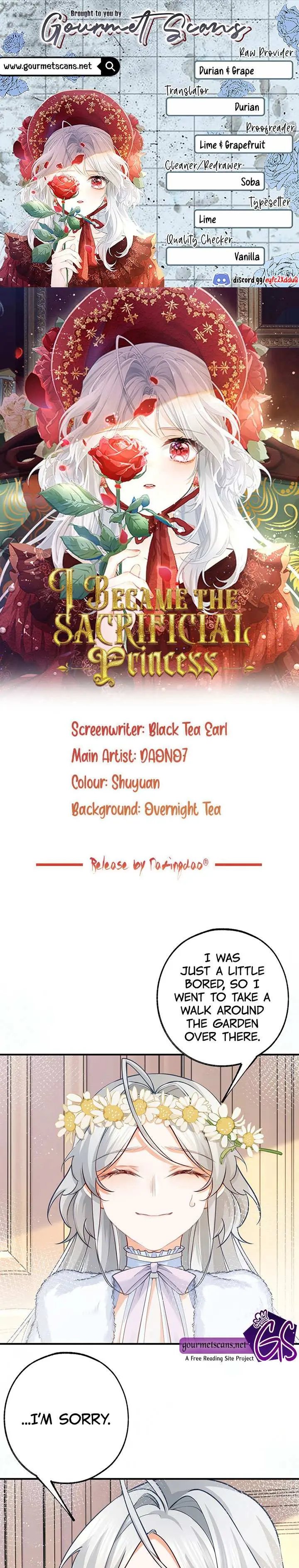 I Became the Sacrificial Princess Chapter 71 page 1 - 