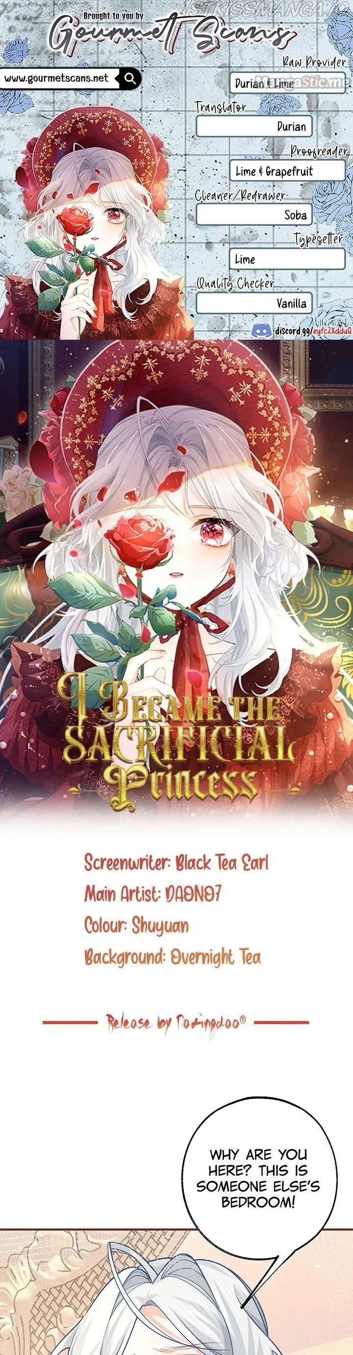 I Became the Sacrificial Princess Chapter 72 page 1 - 