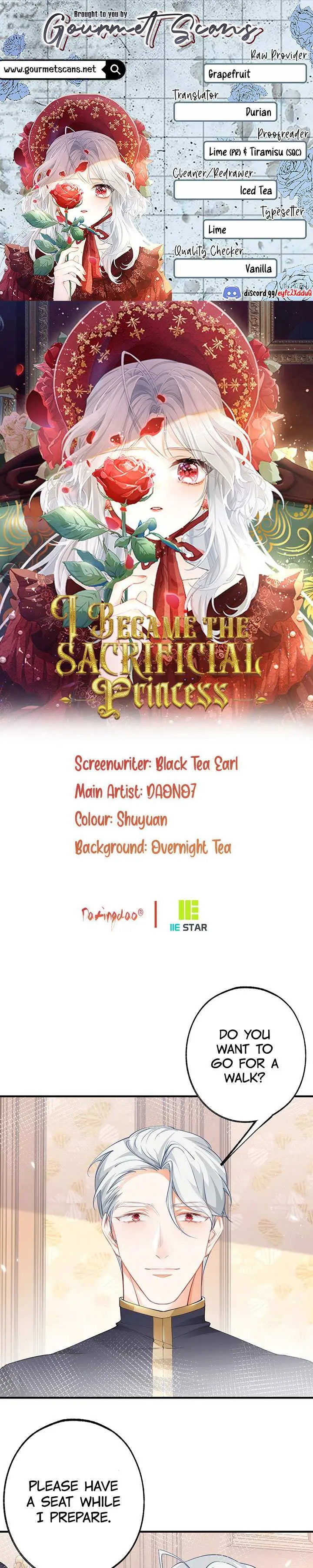 I Became the Sacrificial Princess Chapter 74 page 1 - 