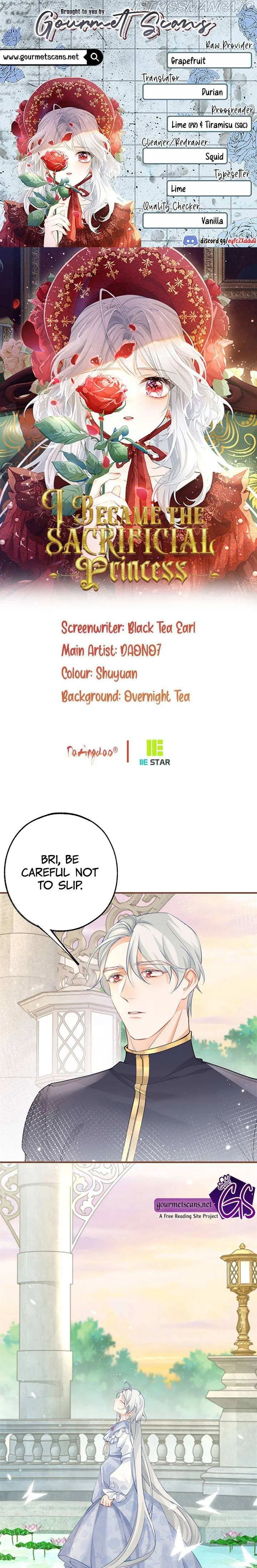 I Became the Sacrificial Princess Chapter 76 page 1 - 