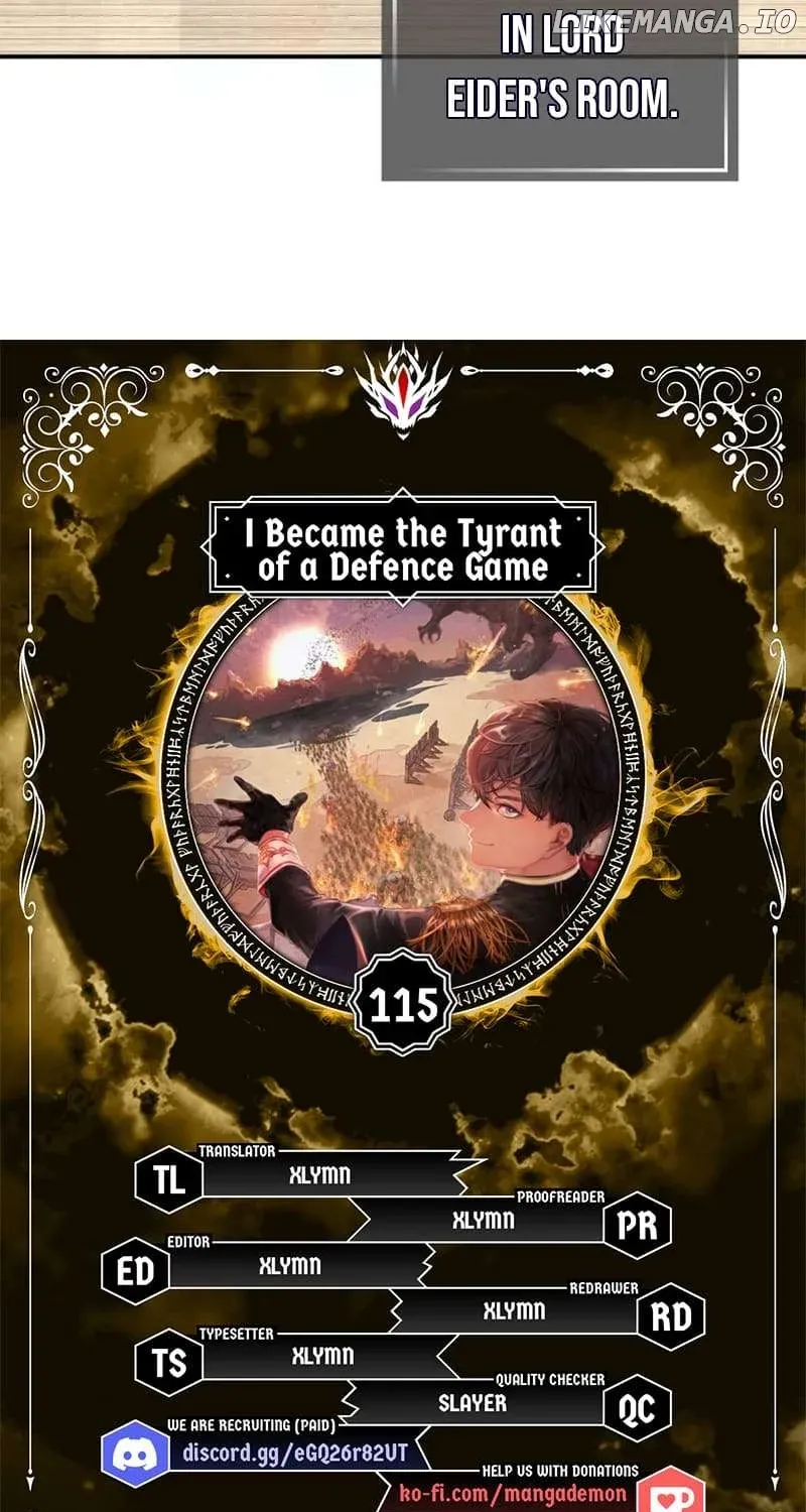 I Became the Tyrant of a Defense Game Chapter 115 page 4 - 