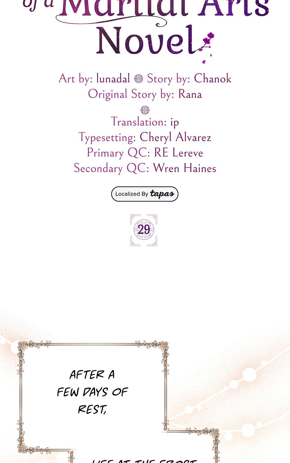 I Became The Young Wife of The Male Protagonist of a Martial Arts Novel Chapter 29 page 36 - 