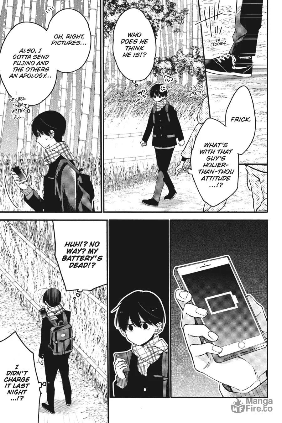 Read I Cannot Reach You chapter 17 image 8 on Lezhin