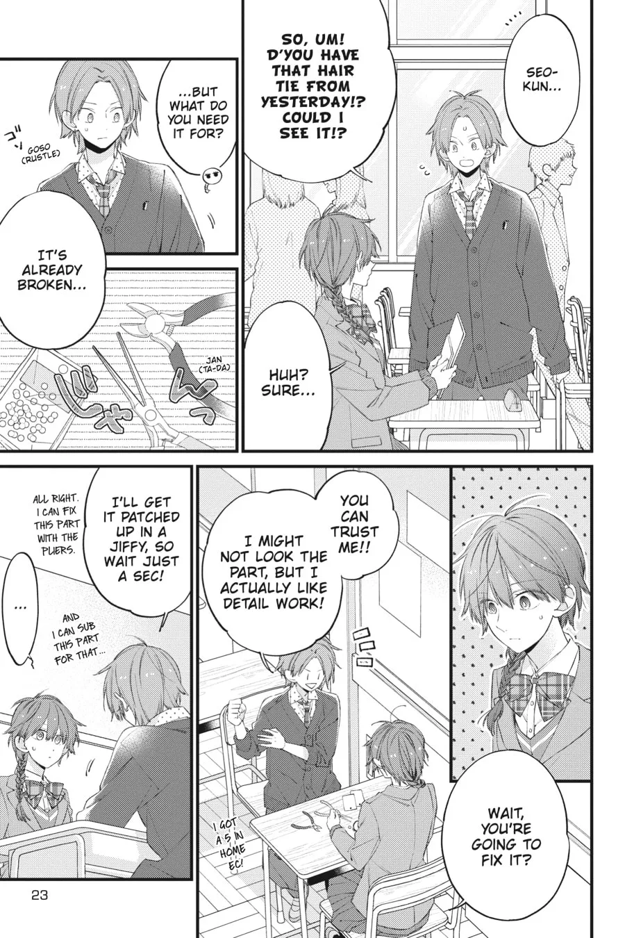 Read I Cannot Reach You chapter 23 image 21 on Lezhin