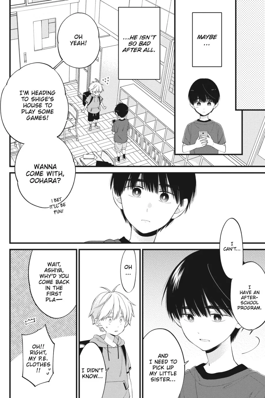 Read I Cannot Reach You chapter 27 image 13 on Lezhin