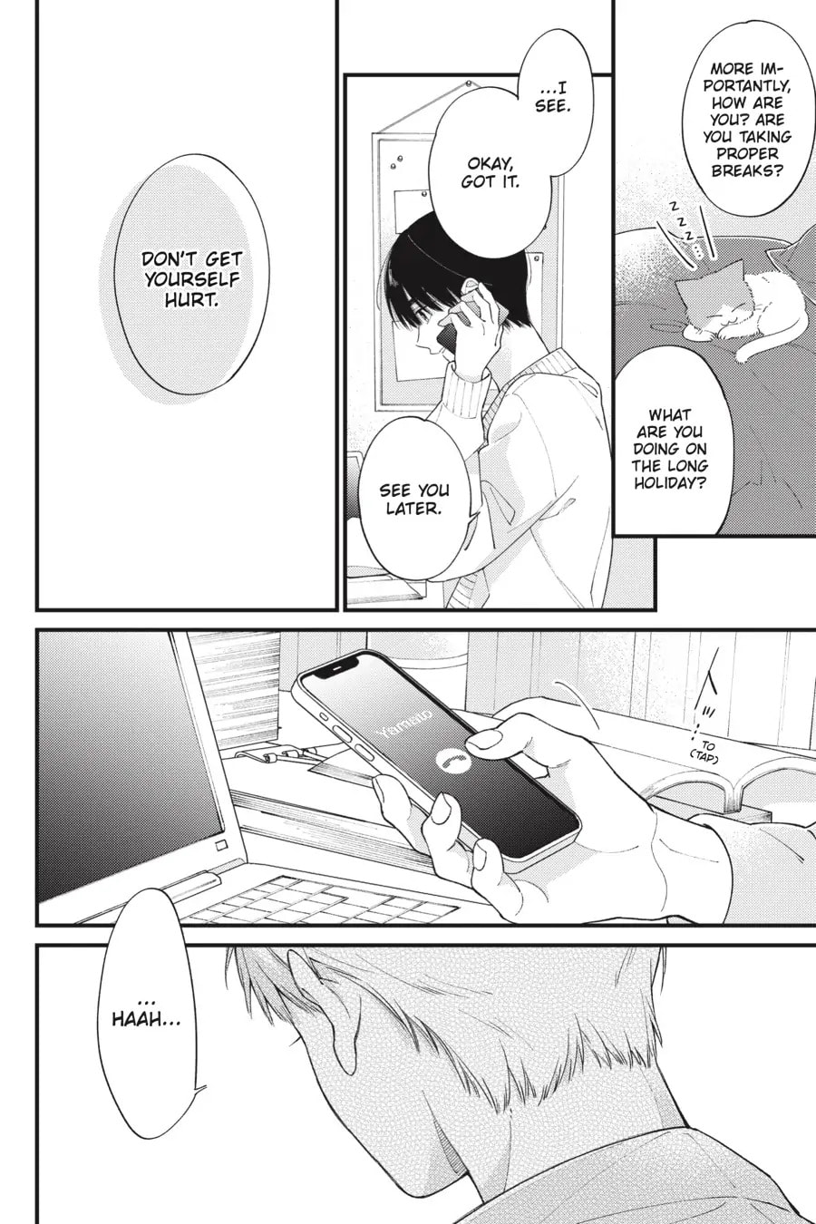 Read I Cannot Reach You chapter 32.1 image 2 on Lezhin