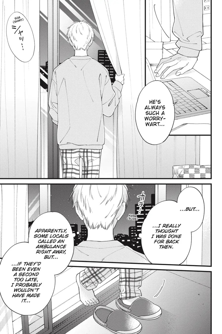 Read I Cannot Reach You chapter 32.1 image 3 on Lezhin