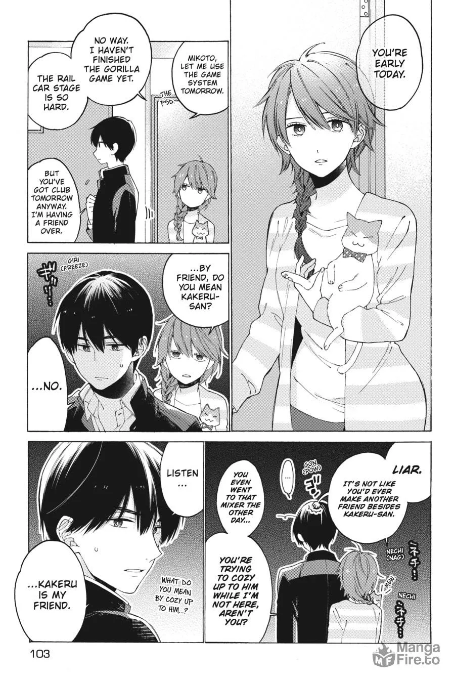 Read I Cannot Reach You chapter 5 image 8 on Lezhin