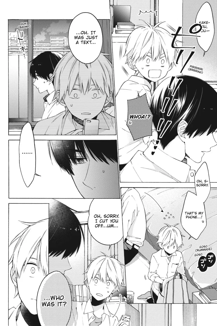 Read I Cannot Reach You chapter 6 image 13 on Lezhin