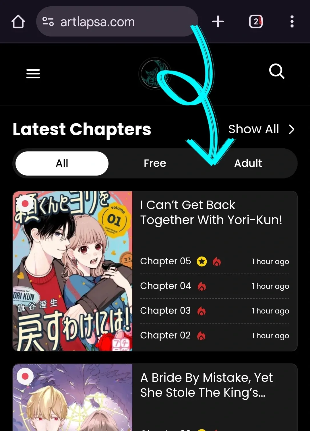I Can’t Get Back Together with Yori-kun! Chapter 2 page 2 - 