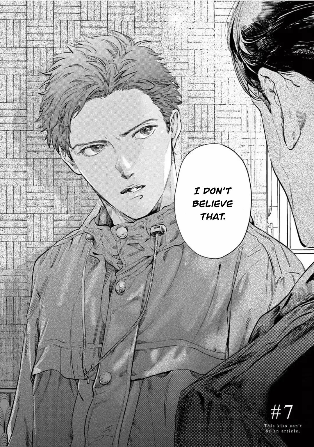 Read I Can’t Write About This Kiss chapter 7 image 3 on Lezhin