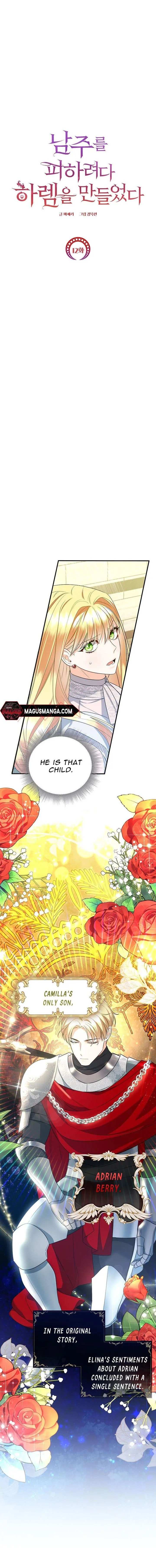 I Created a Harem to Avoid the Male Lead Chapter 12 page 3 - 