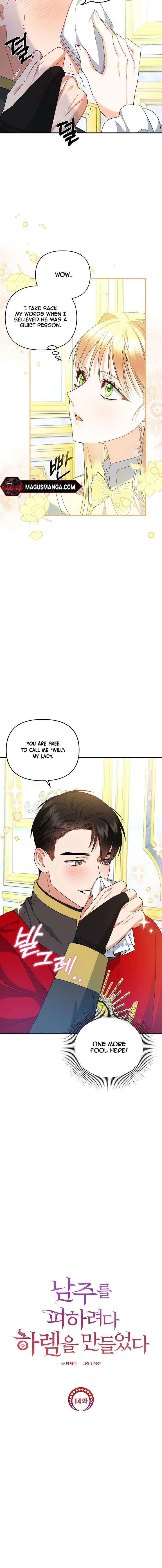 I Created a Harem to Avoid the Male Lead Chapter 14 page 3 - 