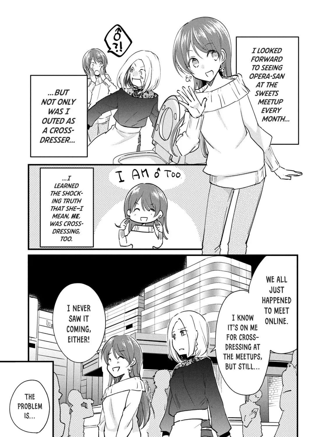 I Cross-Dressed for the IRL Meetup Chapter 1 page 25 - 