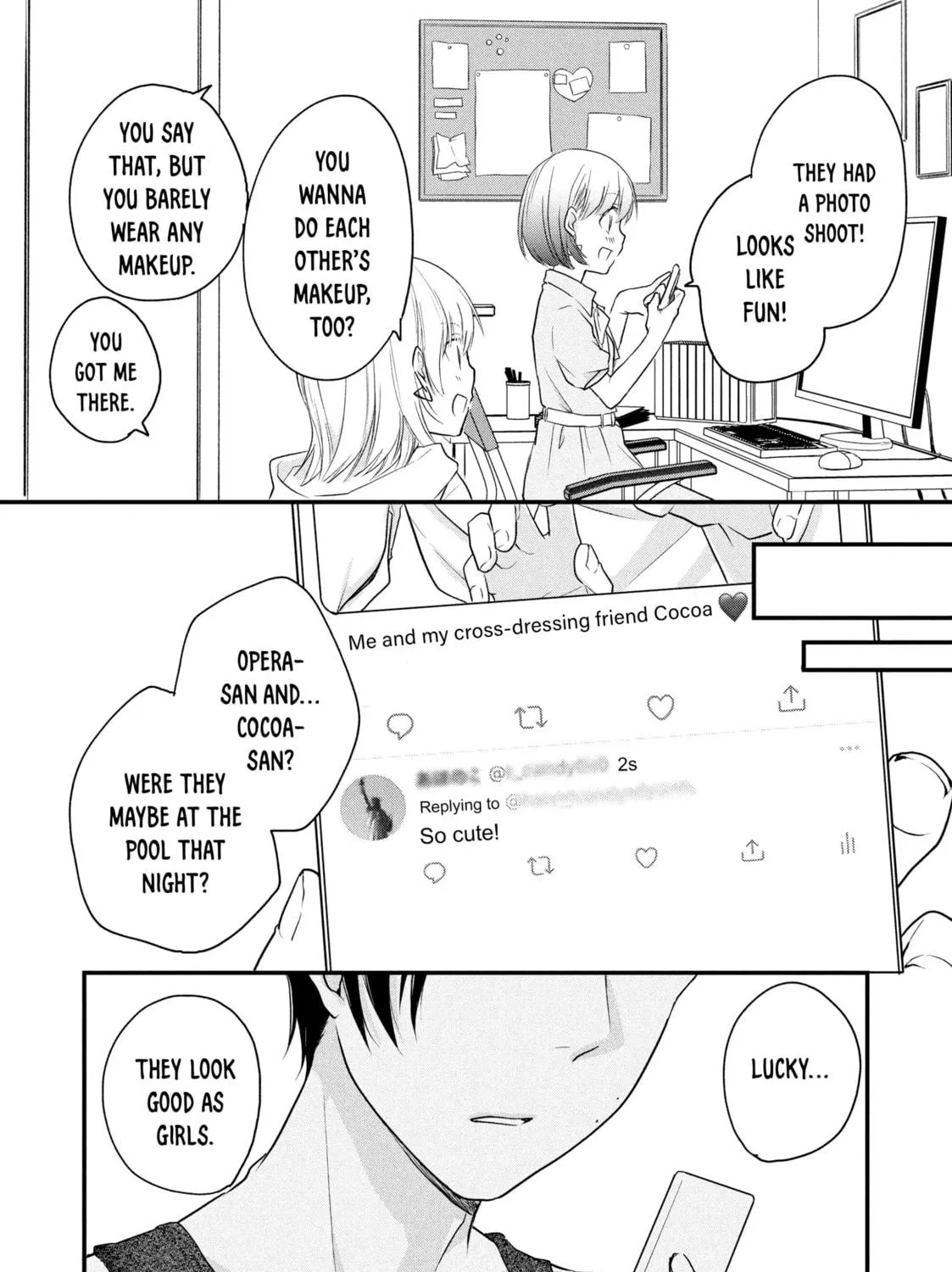 I Cross-Dressed for the IRL Meetup Chapter 22 page 35 - 