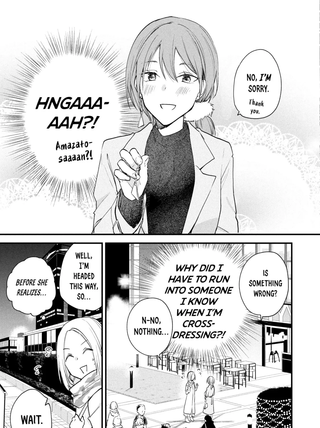 I Cross-Dressed for the IRL Meetup Chapter 28 page 13 - 
