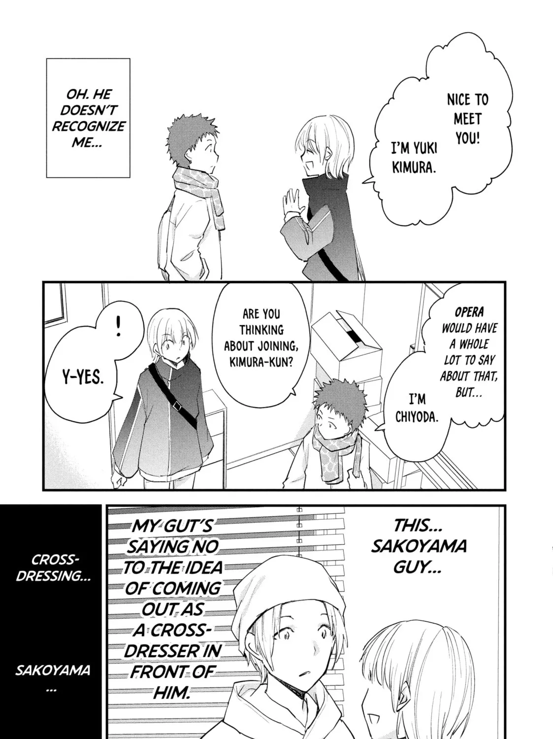 I Cross-Dressed for the IRL Meetup Chapter 30 page 13 - 
