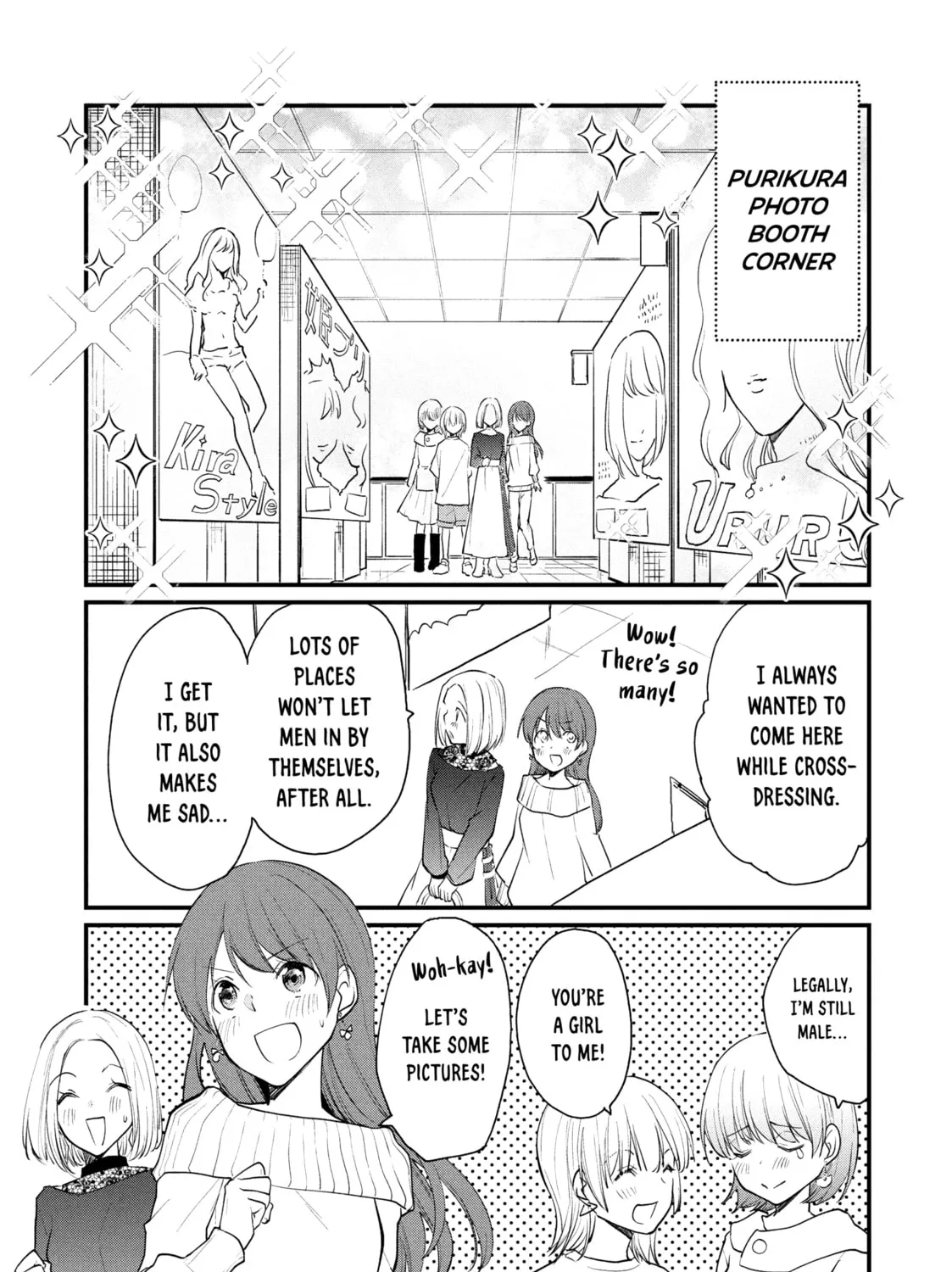 I Cross-Dressed for the IRL Meetup Chapter 38.5 page 3 - 