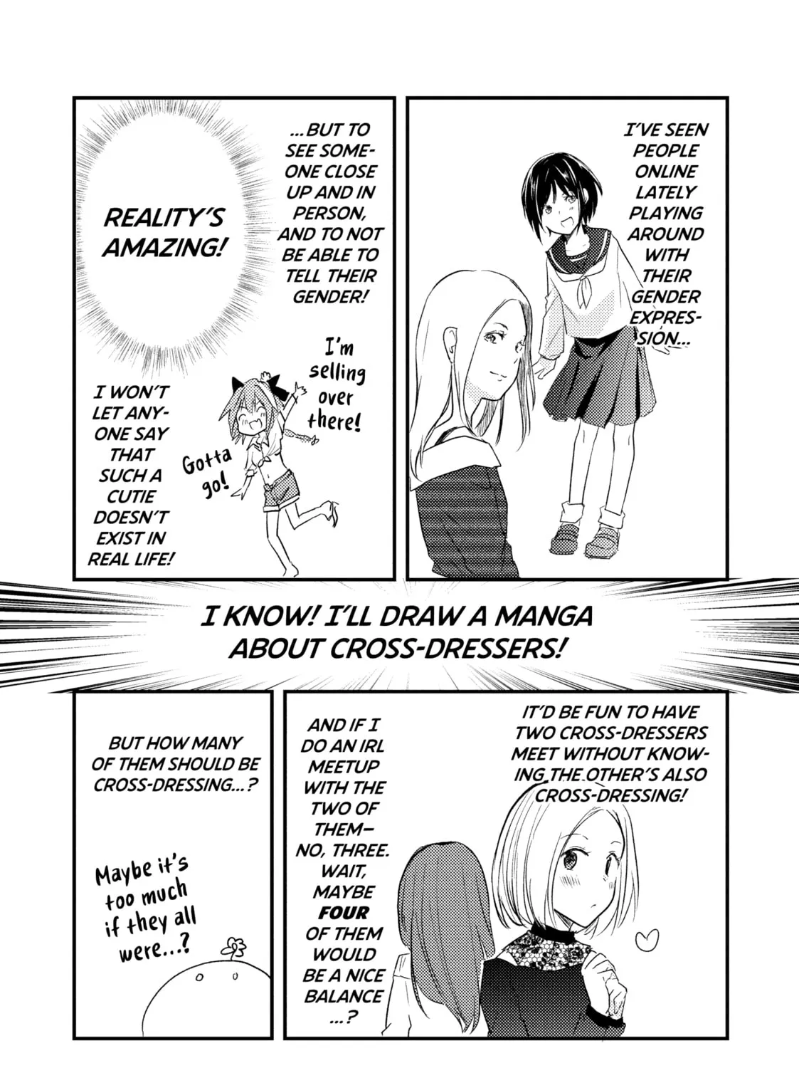I Cross-Dressed for the IRL Meetup Chapter 38.5 page 33 - 